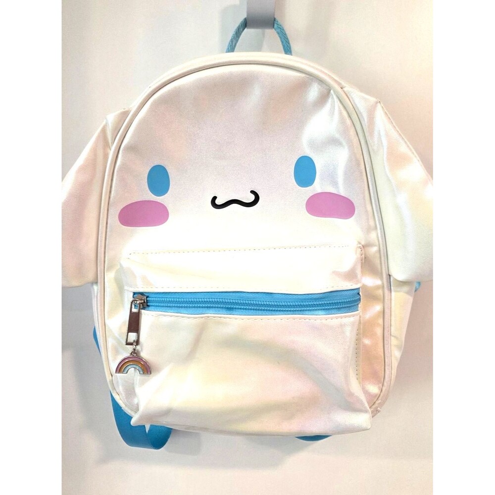 Cinnamoroll Mini Backpack Iridescent White Sanrio Kawaii Y2K